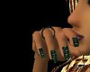 CA G Blk Nails
