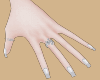 short delicate nails