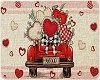 iK* V-day Kitchen Rug Sm