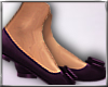 [E]Purple Flat Shoes