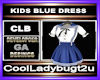 KIDS BLUE DRESS