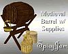 Medieval Barrel/Supplies