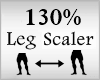 Scaler Leg 130%