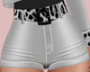 E* Silver Leopard Short