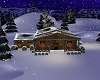 winter warm cabin