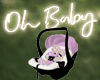 *BG* FLOWER BABY CARSEAT