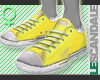 Yellow Canvas Trainers