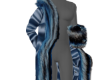 Silk Fur Blue Robe