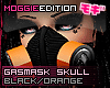 ME|Gasmask|Black/Orange