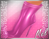 M~ Pink PVC Boots