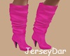 Knee Boots Hot Pink