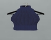 F.F Navy Knit Top