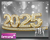 2025 New Year  Gold