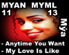 Mya - Anytime Love