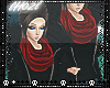 Winter jacket Black Red