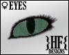 }HF{ Green Cat Eyes