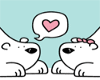 [p]Polar bear love