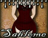 Red Burlesque Dress