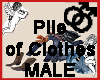 PILE OF CLOTHES MALE