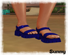 *SW* (Attico)Blue Sandal