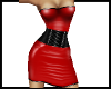 13 Belted Dress - Red