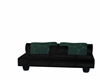 black and green couch