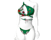 EA? Green knotted bikini