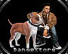 *Pitbull Dog Brown  /M