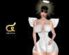 ๔ Angelic White Dress