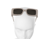 Chaise glasses white H