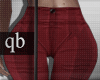 q-L.Red Pants