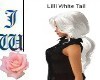 JW Lilli White Ponytail