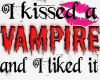 Vampire Kiss sticker