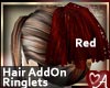 .a Hair Add Ringlets RED