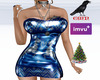 7B Christmas Dress Latex