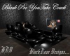 Black Pvc youtube couch