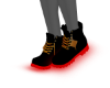 dark boots neon F