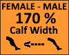 Calf Scaler 170%