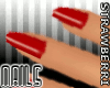!! Sexy Red Nails Small