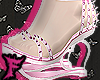 ♡ Pink Heart Heels
