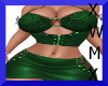 DARK GREEN DRESS