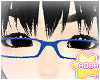 dark blue nerd glasses
