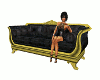 ~ML~Black Victorian Sofa