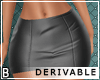 DRV Short Leather Skirt
