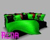 Toxic Blood Cuddle Couch