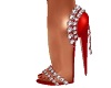 RED SANDALS JEWELS