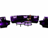 purple luxery sofa