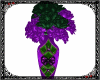 Purple Green FlowernVase