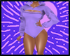 Lavender Hoodie Jumpsuit