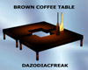 Brown Coffee Table